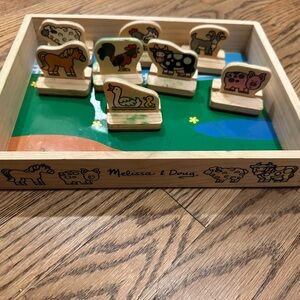 Melissa and Doug My First Wooden Stamp Set